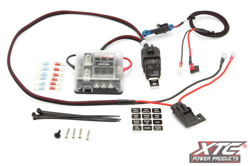 XTC POWER PRODUCTS Plug N Play Keyed Fuse Box 35 Amp Circuit Roxor PCS-F1-FB6