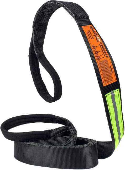 BUBBA ROPES 3"X20' Black Op Tow Stap 17600BOP2