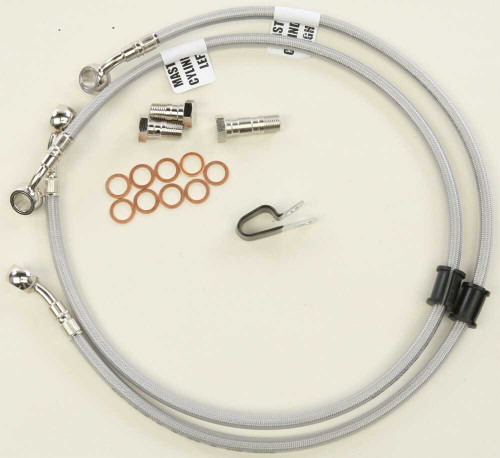 GBRAKES 2 Line Front Brake Line Kit FK003D886-2