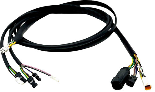 NAMZ CUSTOM CYCLE Hbar Cntrl Ext Harness 15" Chief Models `22-Up NHCX-IC22