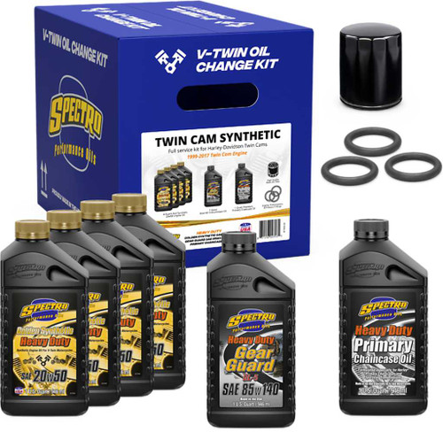 SPECTRO V-Twin Full Oil Service Kit Tc Synthetic 311476