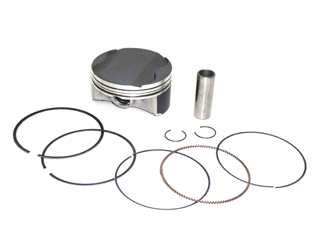 NAMURA Piston Kit Nikasil Cyl 89.96/Std 11:1 Ac/Kaw/Suz NA-30002