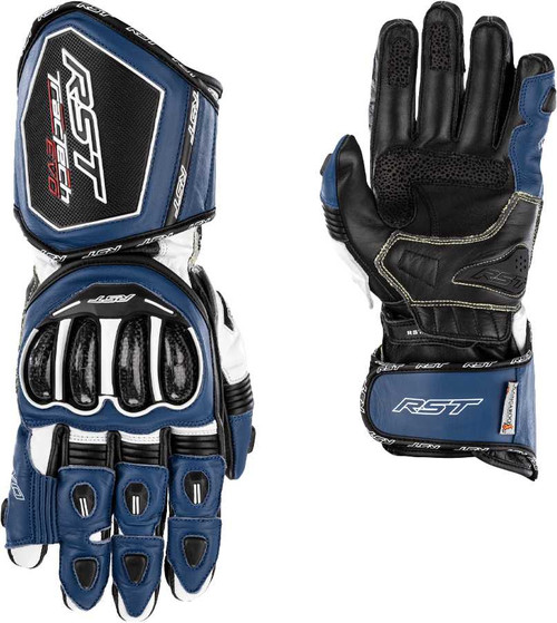 RST Tractech Evo 4 Ce Glove Blue/White/Black Md 102666BLU-09