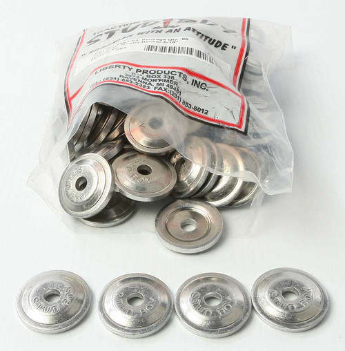 STUD BOY Power Plate Round Backers 96/Pk 2554-P3