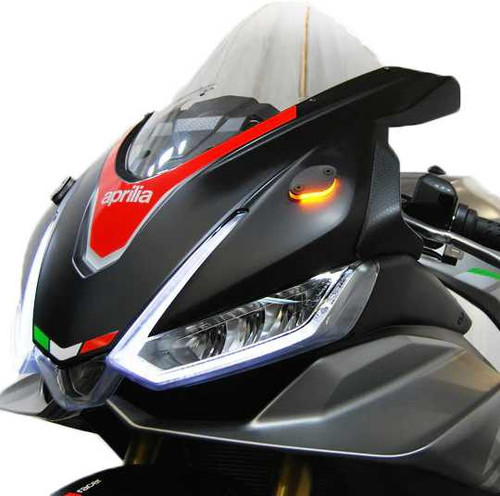 NEW RAGE CYCLES Mirror Block Off Turn Signals Apr RSV4-MBO-21