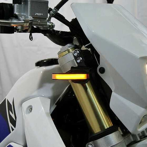 NEW RAGE CYCLES Front Led Turn Signals Suz DRZ-400-FB