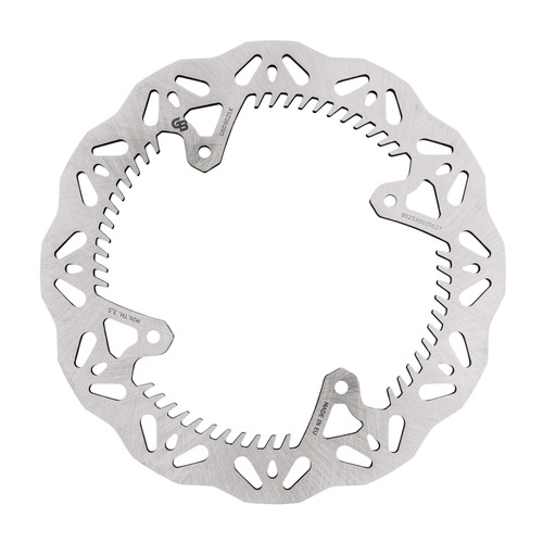 GBRAKES Standard Size Rear Wave Rotor GBD9025X