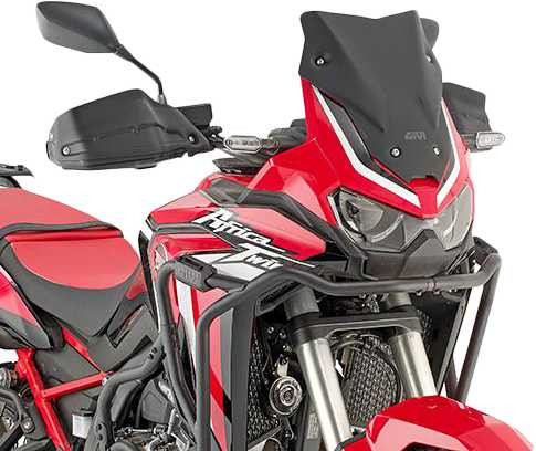 GIVI Windshield Specific Sports Low Black Hon D1179BO