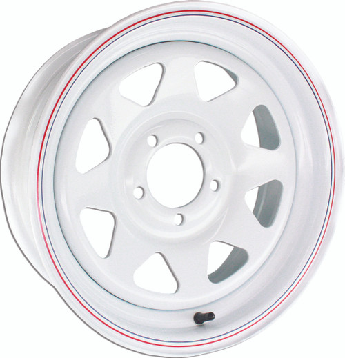 AWC 8 Spoke Steel Trailer Wheel 15"X5" 2055012-W