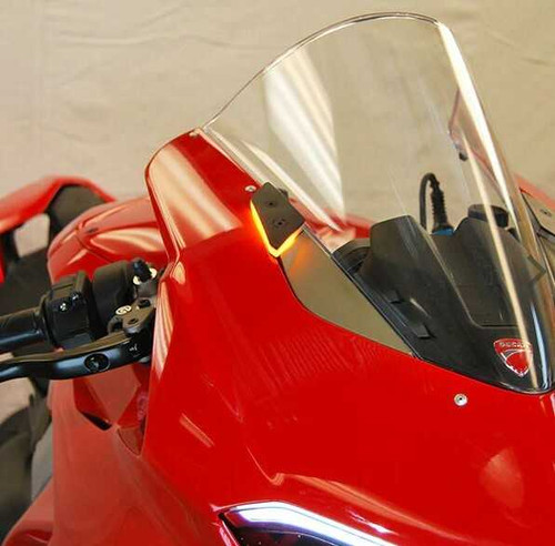 NEW RAGE CYCLES Mirror Block Off Turn Signals Duc V2-MBO