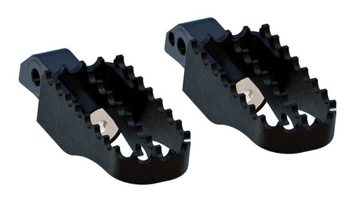 BURLY BRAND Mx Style Style Foot Pegs Pr Passenger Black B13-1201B