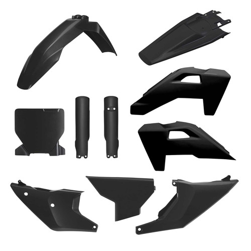 POLISPORT Full Plastic Kit Black 91644