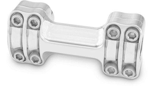 BURLY BRAND Reaper 1-1/2" Risers 1" Bar One Piece - Chrome B12-8013C