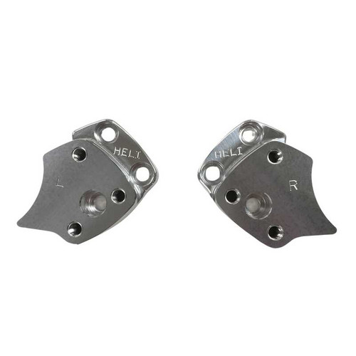HELIBARS Handlebar Risers Silver Yam HC1300R