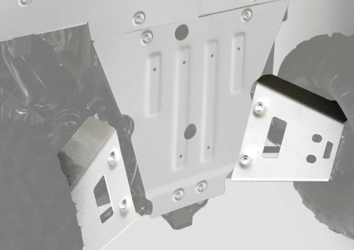 RIVAL POWERSPORTS USA Alloy Rear A Arm Guards Pol 24.7430.1-5