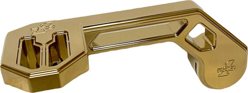 PRO ONE T-Rex Shorty Shifter Arm Gold `14-22 Touring 500775TIN