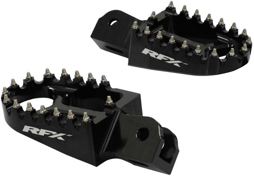 RFX Footpegs Black Triumph FXFR 60100 99BK