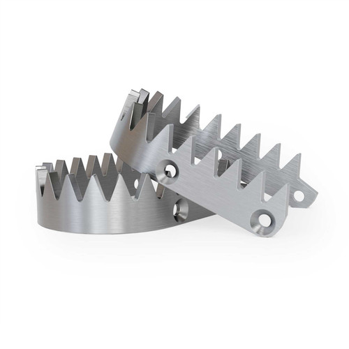 RFX Footpeg Replacement Plates Titanium Plates And Screws FXFR 90100 99TA