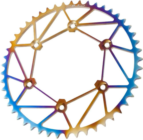 DIRT TRICKS Rear Sprocket Chromoly Stl/Zir 50T-428 Chromatic Ktm/Husq KTM85-50-Z-C