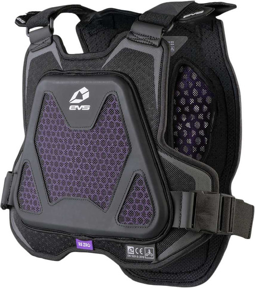EVS Evo Chest Protector W/Rezro Black Youth EVO-BK-Y