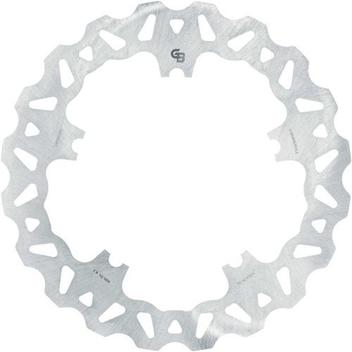 GBRAKES Rotor 11.8" Perimeter Wave Fr Stainless GBD9006X