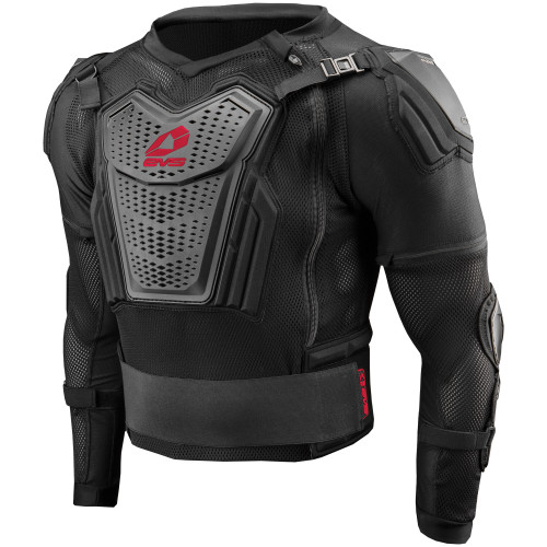 EVS Ballistic Jersey Comp Suit Black/Red 2X CS20-BKR-XXL