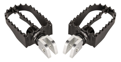 BURLY BRAND Mx Style M8 Rider Footpegs Black B13-1007B