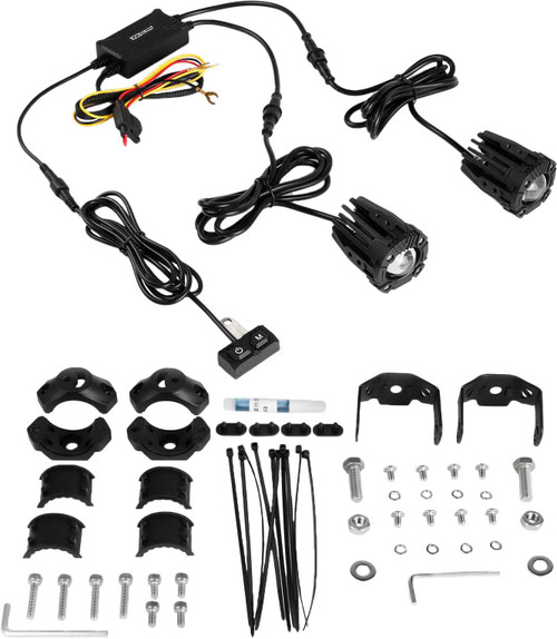 XK GLOW Dual Led Driving Light 2In White/Amber XK034021