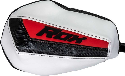 ROX Gen 3 Flex-Tec Handguards Wht/Blk/Red FT3-HG-BWR