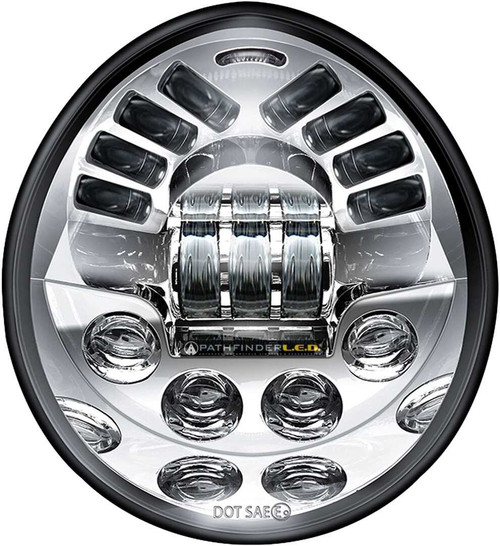 PATHFINDER V-Rod Headlight Chrome V2VRDC