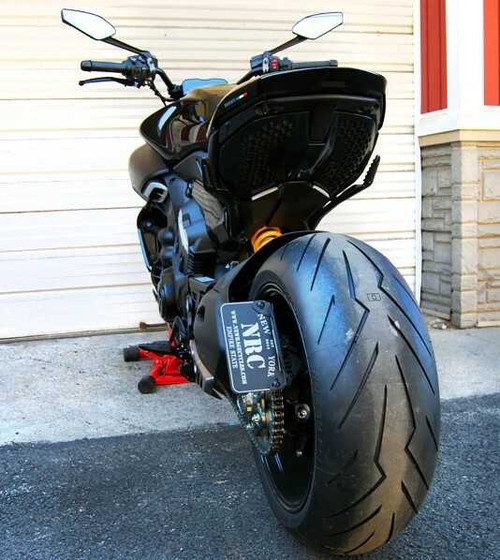 NEW RAGE CYCLES Side Mount License Plate Duc DV4-SIDE