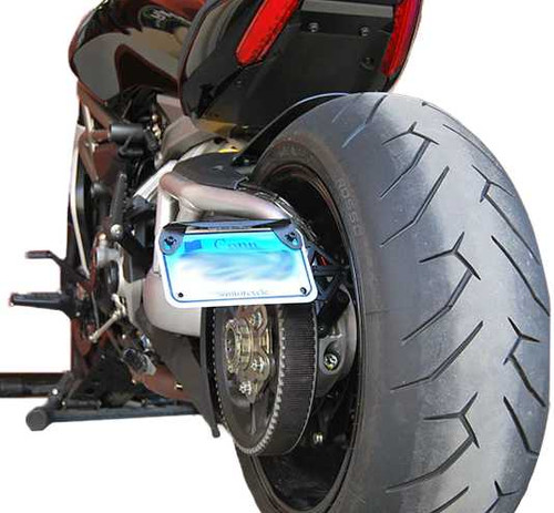 NEW RAGE CYCLES Side Mount License Plate Duc XD-SIDE