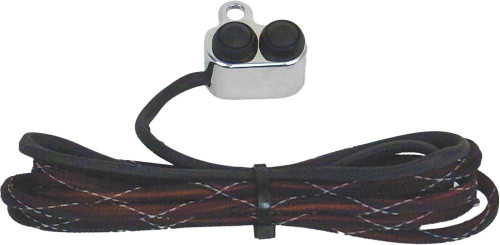 ARNOTT Handlebar-Mounted Push-Button Switch Control Chrome K-2633