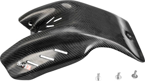 E-LINE ACCESSORIES Carbon Fiber Skid Plates Gas/Hus/Ktm MSP35018T