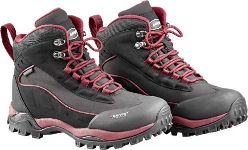 BAFFIN Women'S Hike Boot Black/Sangria 08 SOFTW001-BBP-08