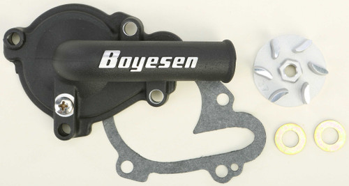 BOYESEN Waterpump Cover & Impeller Kit Black WPK-37B