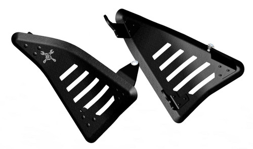 BURLY BRAND Slash Cut Side Cvr Set Black B10-3003TB