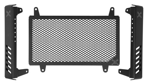 BURLY BRAND Slash Cut Radiator Cvr Black B10-3009B