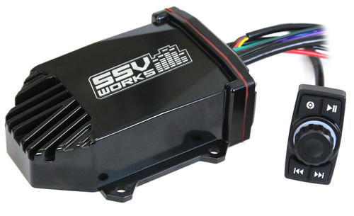 SSV WORKS Bluetooth Rocker Switch With Aux-Input 200-WP-MRB2R