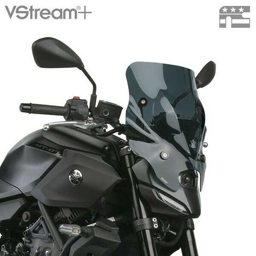 NATIONAL CYCLE Vstream Windscreen Plus Short Dark Tint Yam N20352