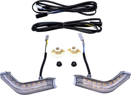 PATHFINDER Cowl Light Kit Chrome Drl+Sequential Led Hon G18CWL
