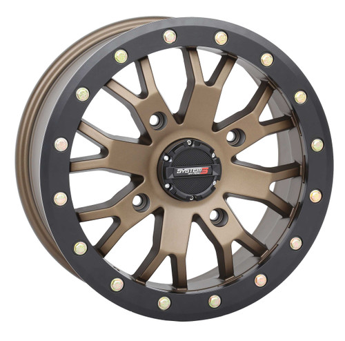 SYSTEM 3 Sb4 Bl Wheel 14X7 6+1 (+45Mm) 4/156 Matte Bronze/Black 14S3-3256
