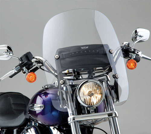 NATIONAL CYCLE Spartan Windshield 17" Clear Quick Release N21301