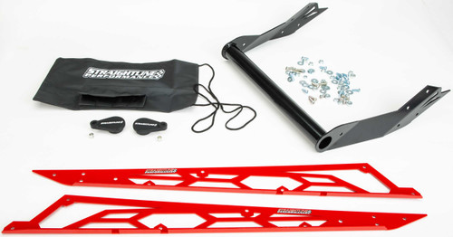 STRAIGHTLINE Hide 'N' Go Rear Bumper Pol 163" Red 182-115-RED