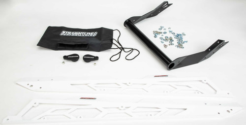 STRAIGHTLINE Hide 'N' Go Rear Bumper S-D 165" White 183-236-WHITE