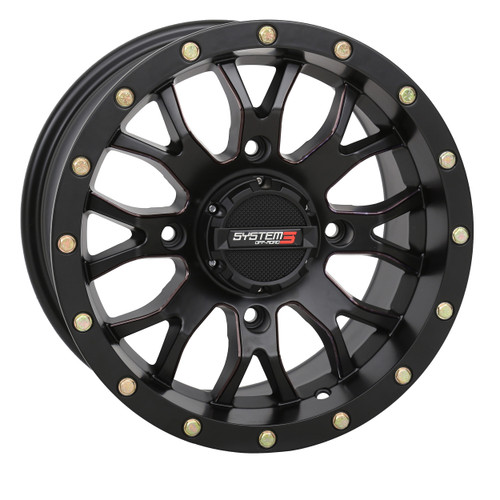 SYSTEM 3 St3 Wheel 18X7 4+3 (+10Mm) 4/156 Matte Black 18S3-1156