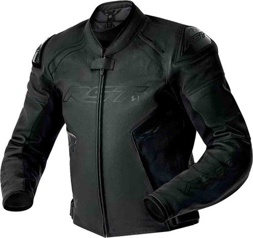 RST Womens S1 D3O Leather Jacket Black/White Xl 103626BLK-16