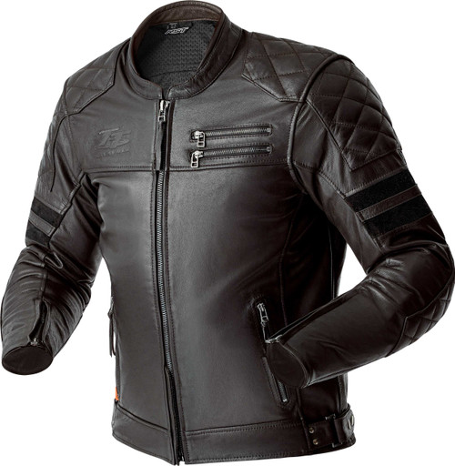 RST Hillberry D3O Jacket Brown Leather Sm 103639BRN-40