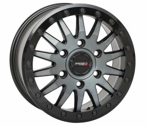 SYSTEM 3 Sb8 Wheel 15X7 5+2 (+38Mm) 6/5.5 Matte Brushed Grey 15S3-8665