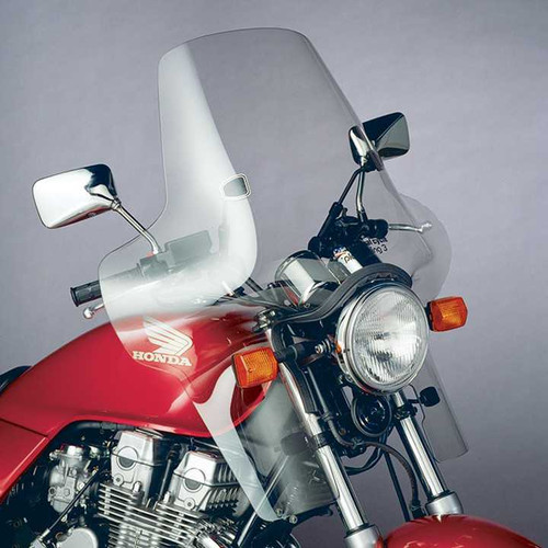 NATIONAL CYCLE Plexifairing 3 Windshield Fairing Clear 1" N8413-01